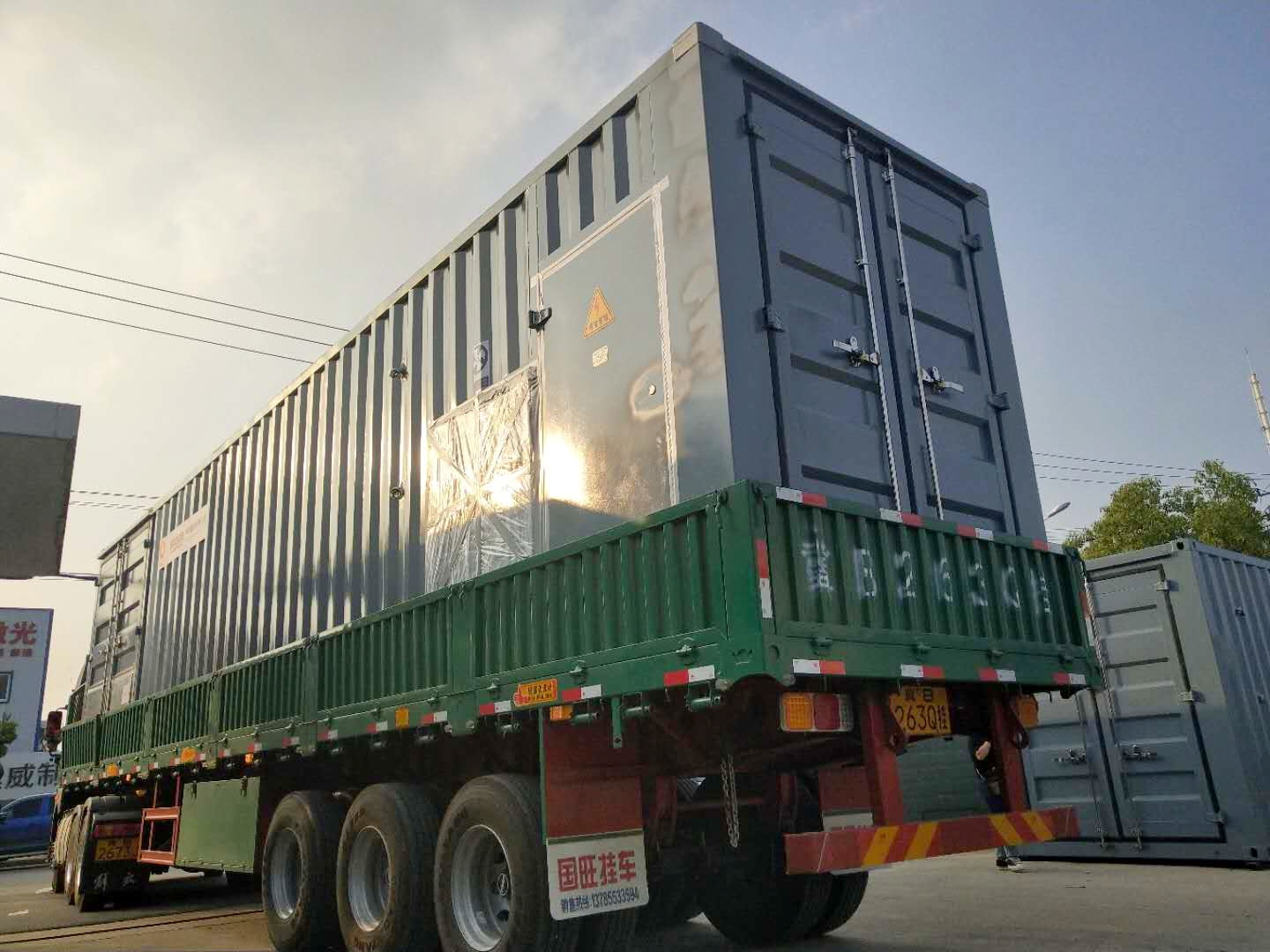 集装箱变电站出厂图 集装箱变电站出厂图