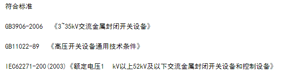 符合标准 符合标准